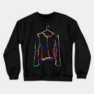Pop Art Fashion Clothing Silhouette Crewneck Sweatshirt